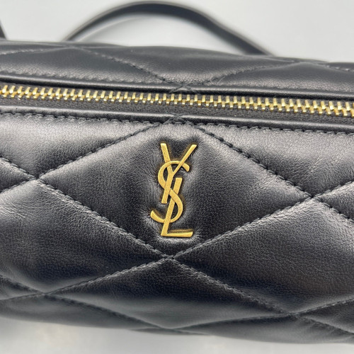 Yves Saint Laurent Sade Mini Tube Calfskin Black