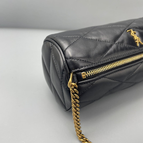 Yves Saint Laurent Sade Mini Tube Calfskin Black