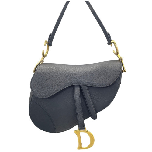 Dior Medium Saddle Bag Calfskin Black Dior Medium Saddle Bag Calfskin Black
