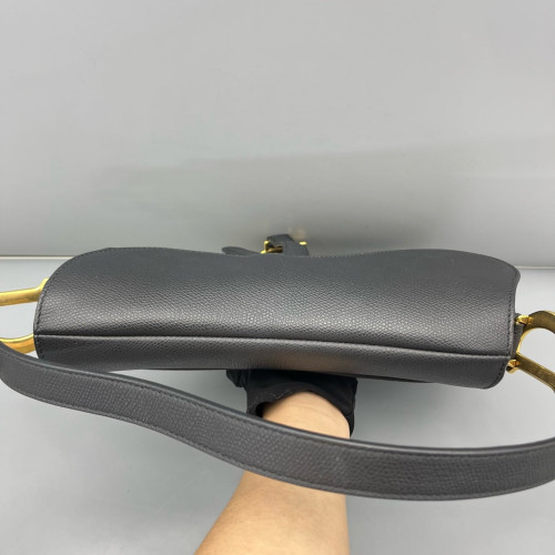 Dior Medium Saddle Bag Calfskin Black Dior Medium Saddle Bag Calfskin Black