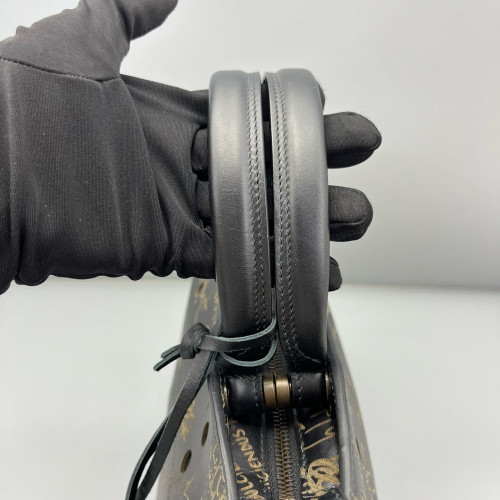 Balenciaga Small Blackout City Calfskin Black