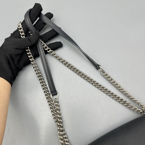 Louis Vuitton Mylockme Chain Bag BB Calfskin Black