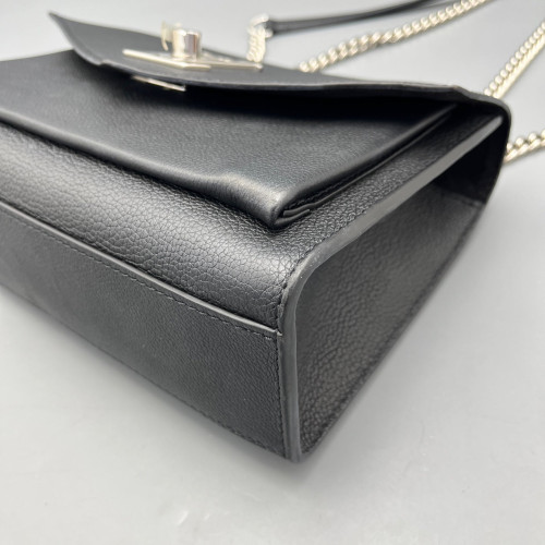 Louis Vuitton Mylockme Chain Bag BB Calfskin Black