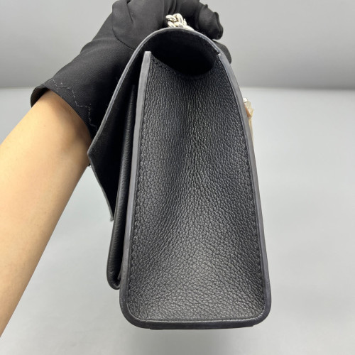 Louis Vuitton Mylockme Chain Bag BB Calfskin Black