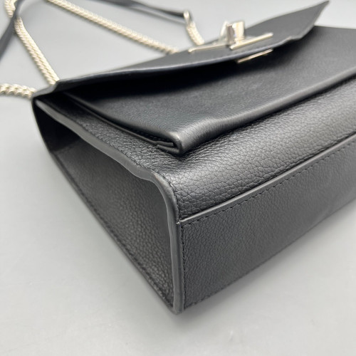 Louis Vuitton Mylockme Chain Bag BB Calfskin Black