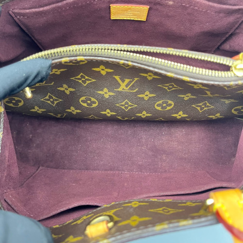 Louis Vuitton Montaigne MM Monogram Dark Brown Light Brown