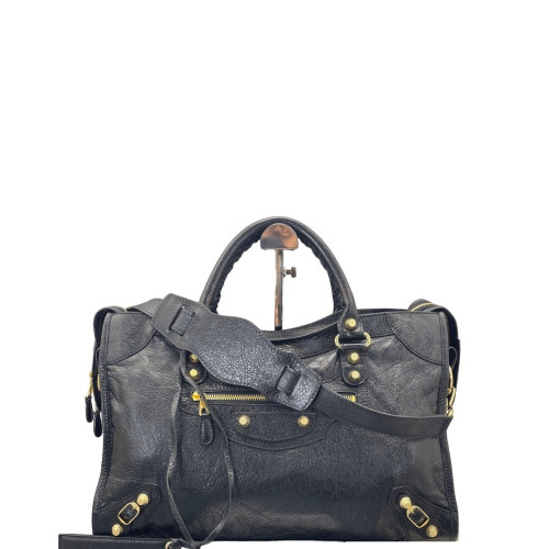 Balenciaga Large City Calfskin Black