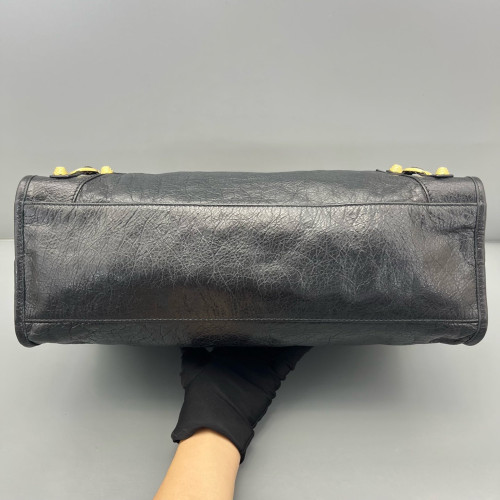 Balenciaga Large City Calfskin Black