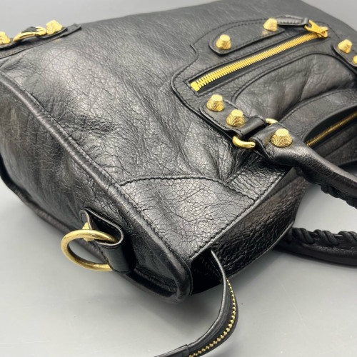 Balenciaga Large City Calfskin Black