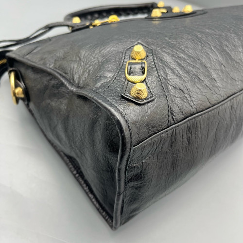 Balenciaga Large City Calfskin Black