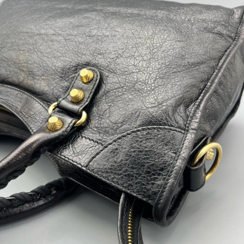 Balenciaga Large City Calfskin Black
