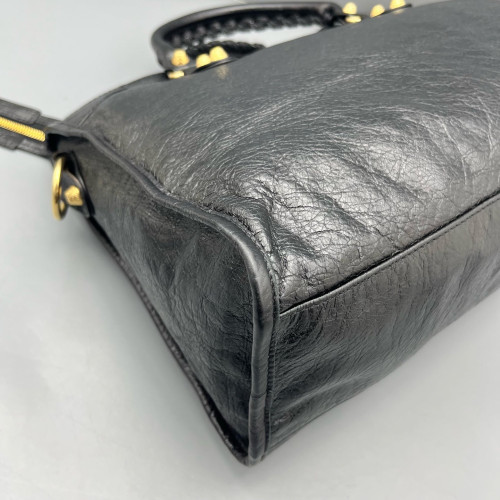 Balenciaga Large City Calfskin Black