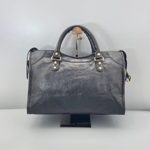 Balenciaga Large City Calfskin Black