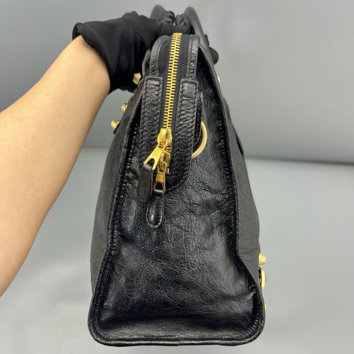 Balenciaga Large City Calfskin Black