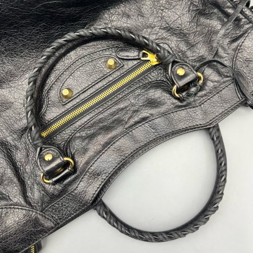 Balenciaga Large City Calfskin Black