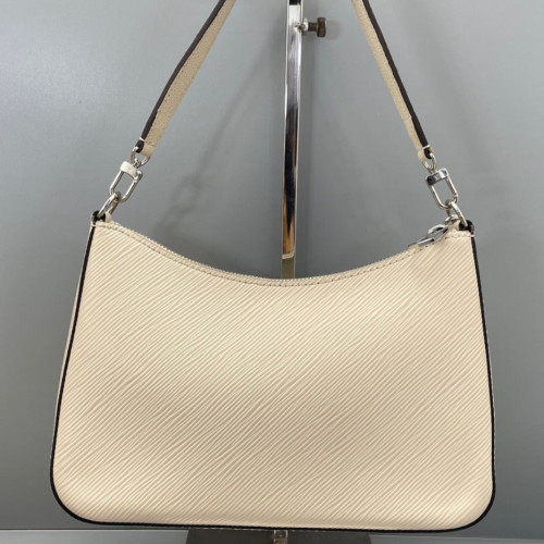 Louis Vuitton Marelle Handbag Epi White