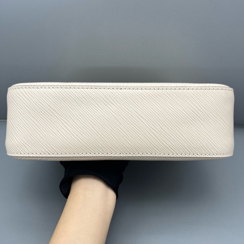 Louis Vuitton Marelle Handbag Epi White