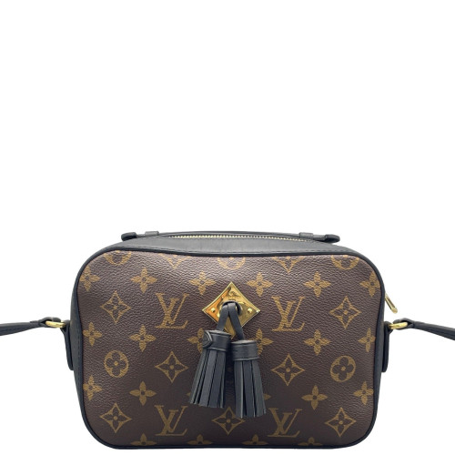 Louis Vuitton Saintonge Monogram Calfskin Dark Brown Light Brown Black Louis Vuitton Saintonge Monogram Calfskin Dark Brown Light Brown Black