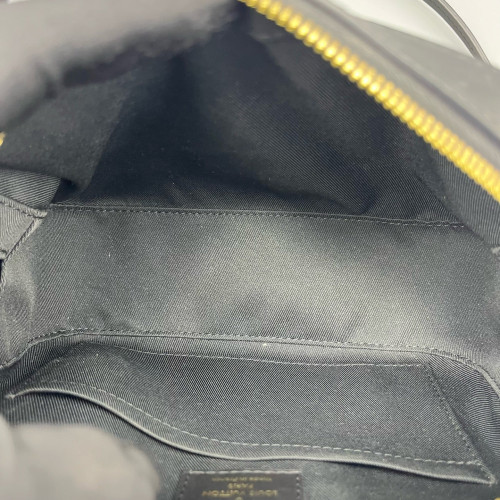 Louis Vuitton Saintonge Monogram Calfskin Dark Brown Light Brown Black Louis Vuitton Saintonge Monogram Calfskin Dark Brown Light Brown Black