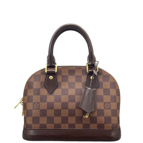 Louis Vuitton Alma BB Damier Ebene Dark Brown Light Brown