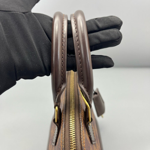 Louis Vuitton Alma BB Damier Ebene Dark Brown Light Brown