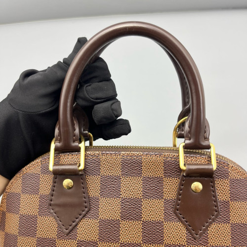 Louis Vuitton Alma BB Damier Ebene Dark Brown Light Brown