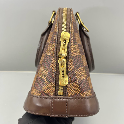 Louis Vuitton Alma BB Damier Ebene Dark Brown Light Brown