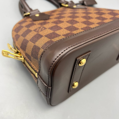 Louis Vuitton Alma BB Damier Ebene Dark Brown Light Brown