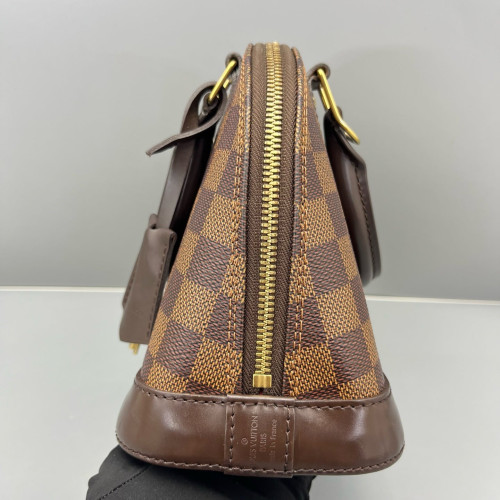 Louis Vuitton Alma BB Damier Ebene Dark Brown Light Brown