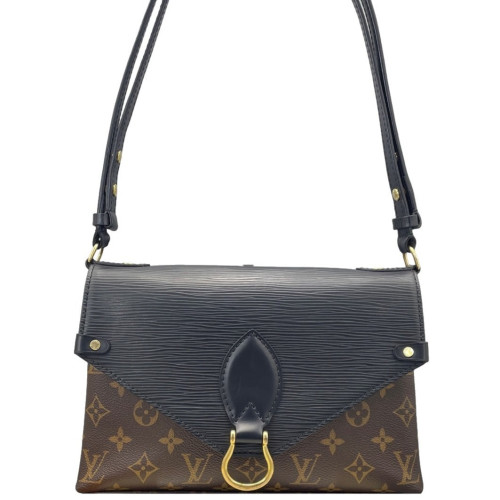 Louis Vuitton Envelope Wearable Wallet Monogram Epi Dark Brown Light Brown Black Louis Vuitton Envelope Wearable Wallet Monogram Epi Dark Brown Light Brown Black