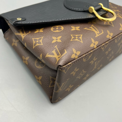 Louis Vuitton Envelope Wearable Wallet Monogram Epi Dark Brown Light Brown Black Louis Vuitton Envelope Wearable Wallet Monogram Epi Dark Brown Light Brown Black