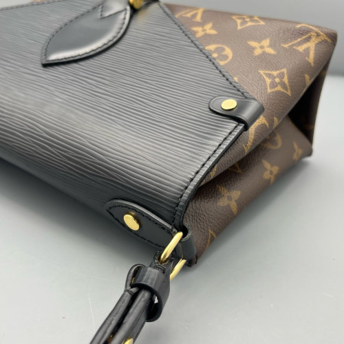 Louis Vuitton Envelope Wearable Wallet Monogram Epi Dark Brown Light Brown Black Louis Vuitton Envelope Wearable Wallet Monogram Epi Dark Brown Light Brown Black