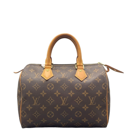 Louis Vuitton Speedy 25 Monogram Dark Brown Light Brown