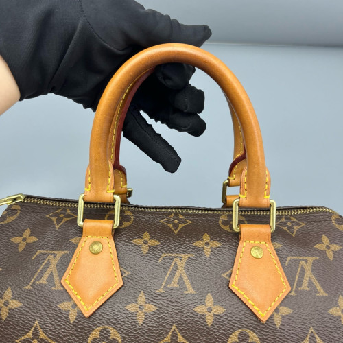 Louis Vuitton Speedy 25 Monogram Dark Brown Light Brown
