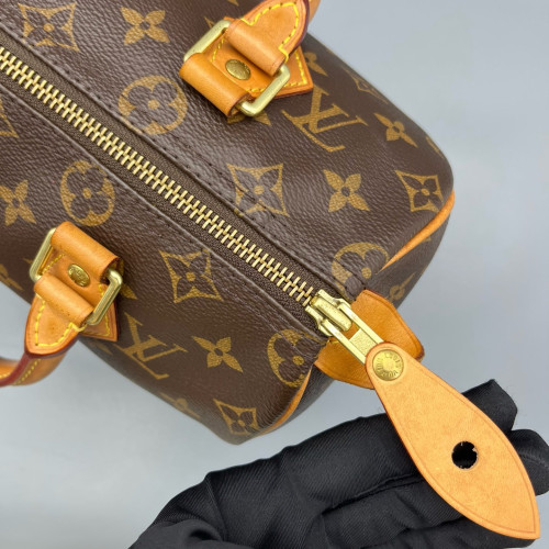 Louis Vuitton Speedy 25 Monogram Dark Brown Light Brown