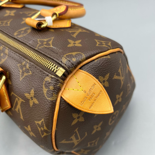 Louis Vuitton Speedy 25 Monogram Dark Brown Light Brown