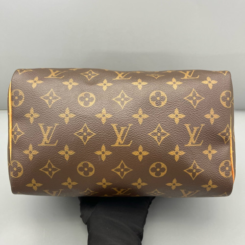 Louis Vuitton Speedy 25 Monogram Dark Brown Light Brown