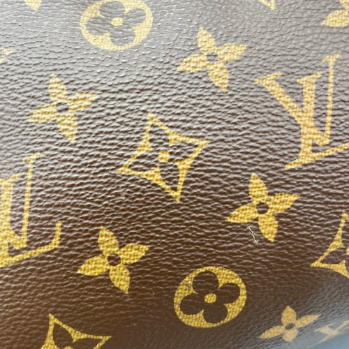 Louis Vuitton Speedy 25 Monogram Dark Brown Light Brown