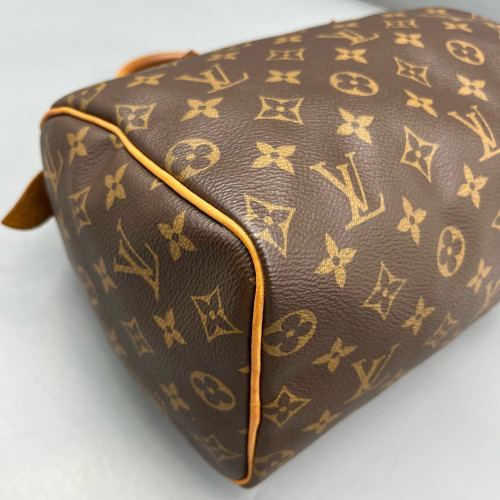 Louis Vuitton Speedy 25 Monogram Dark Brown Light Brown