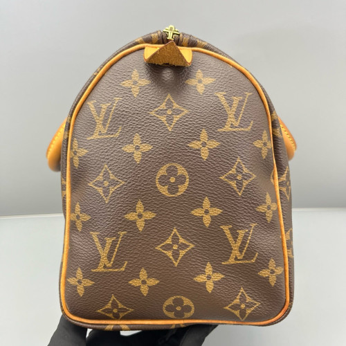 Louis Vuitton Speedy 25 Monogram Dark Brown Light Brown