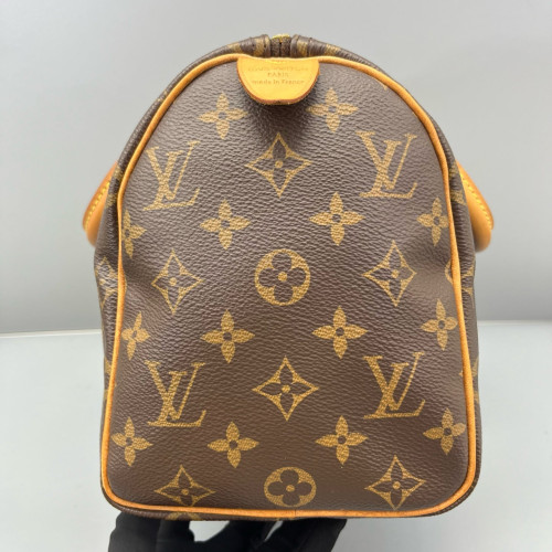 Louis Vuitton Speedy 25 Monogram Dark Brown Light Brown