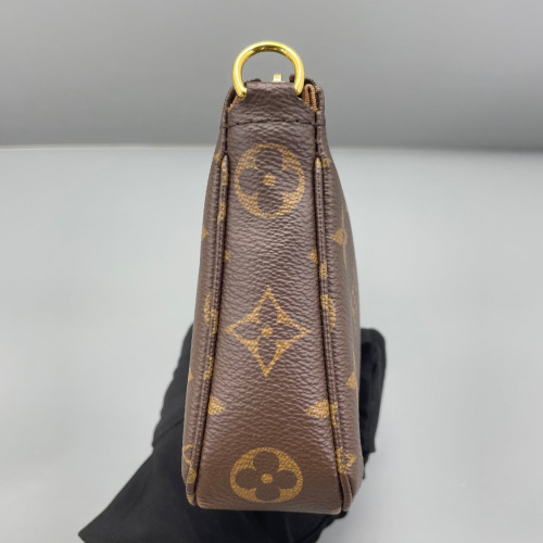 Louis Vuitton Pochette Accessories Monogram Dark Brown Light Brown Louis Vuitton Pochette Accessories Monogram Dark Brown Light Brown