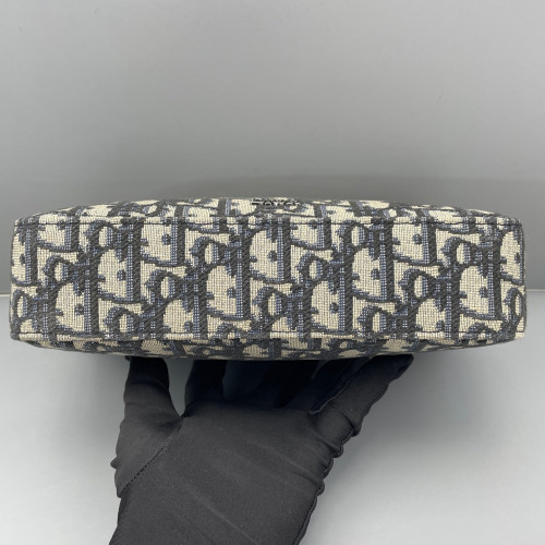 Dior Camera Case Oblique Blue Black