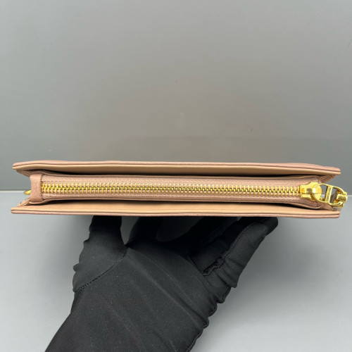 Dior Clutch With Chain Calfskin Pink