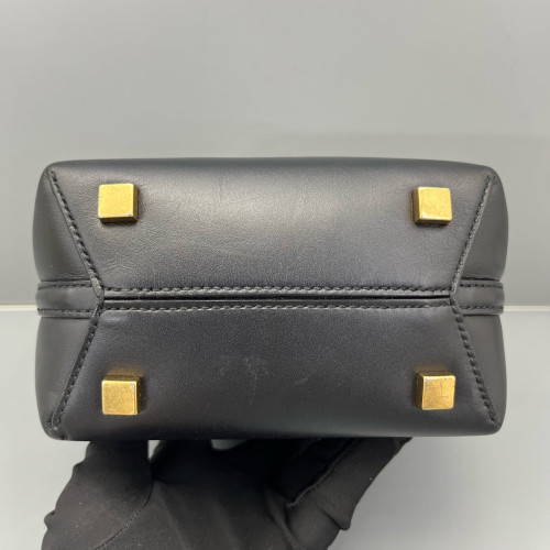 Yves Saint Laurent LE 37 Mini Bucket Bag Calfskin Black Yves Saint Laurent LE 37 Mini Bucket Bag Calfskin Black