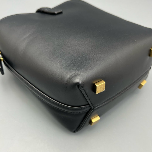 Yves Saint Laurent LE 37 Mini Bucket Bag Calfskin Black Yves Saint Laurent LE 37 Mini Bucket Bag Calfskin Black
