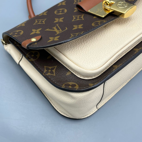 Louis Vuitton Marignan Monogram Light Brown Dark Brown White Louis Vuitton Marignan Monogram Light Brown Dark Brown White