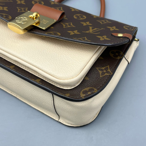 Louis Vuitton Marignan Monogram Light Brown Dark Brown White Louis Vuitton Marignan Monogram Light Brown Dark Brown White