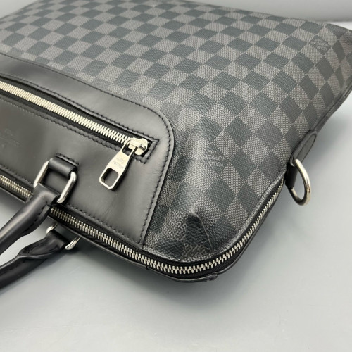 Louis Vuitton Avenue Soft Briefcase Damier Graphite Graphite Light Grey Louis Vuitton Avenue Soft Briefcase Damier Graphite Graphite Light Grey
