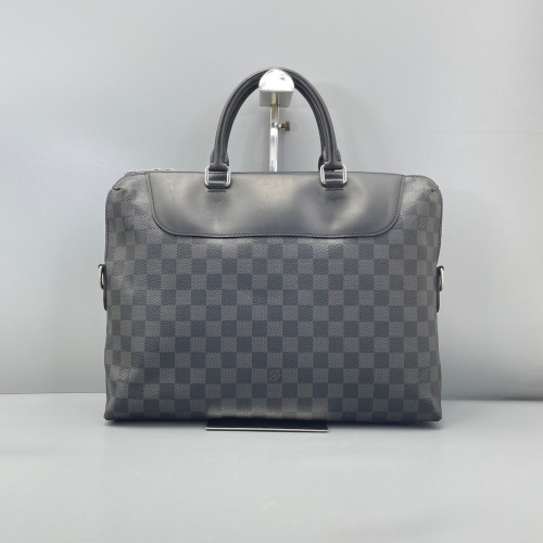 Louis Vuitton Avenue Soft Briefcase Damier Graphite Graphite Light Grey Louis Vuitton Avenue Soft Briefcase Damier Graphite Graphite Light Grey